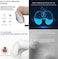 Generic 99 Travel Pillows For Sleeping Airplane, Portable Electric Neck Massager Soft Comfortable Breathable U-Shaped Memory Foam Massage Neck Pillow For Car Home And Office