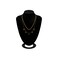 Aiwanto Double Layer Necklace Simple Necklace for Women's