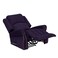 إن هاوس كرسي استرخاء هزاز منجد بالمخمل - بنفجسي غامق - NZ120