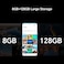 Honor X8a Smartphone, Dual SIM, 8GB, 128GB, Unlocked, Android 12, Silver (100MP Triple Camera, 6.7" 90Hz Fullview Display)