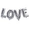 Silver Love Balloon Bunting