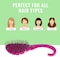 Wet Brush Shower Flex Hair Brush, Pink, 1 Count