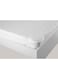 Krude Quilted Mattress Protector Microfiber, White 150X200cm