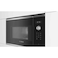 Bosch Stainless Steel Built In Microwave Black Finish 20 Liters BFL524NS0M