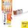 Signal Anti-Plaque Action Toothbrush Medium Multicolour 4 PCS