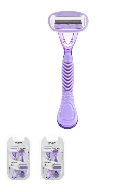 Buy Miniso - 4 Blade Razor For Lady Online | Carrefour UAE