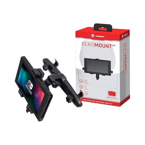 Snakebyte Seat Mount For Nintendo Switch Black