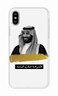 Okteq Clear TPU Protection And Hybrid Rigid Clear Back Cover Printed Compatible With Apple iPhone X And iPhone XS 5.8 Inch Only - Prince Mohammed Bin Salman Ambition