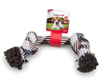 Vadigran Cotton rope 2 knots brown 270g 36cm