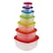 RAINBOW ROUND CONTAINER 7 PCS SET+
