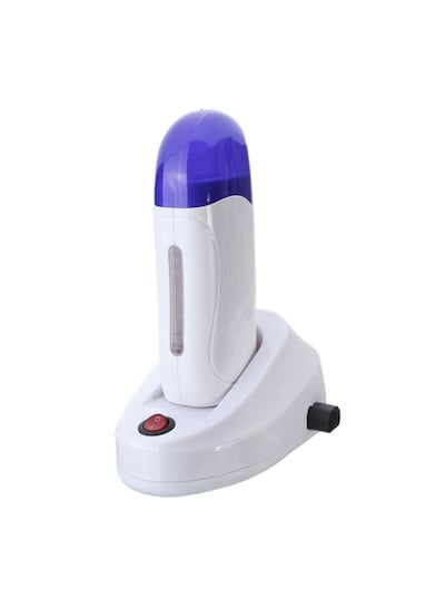 Roll On Refillable Depilatory Wax Heater White