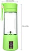 Generic Scienish Ome Portable Usb Electric Fruit Juicer Smoothie Maker Blender Bottle Juice Shaker (Green)
