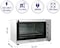 Super General 100 Liter Stainless Steel Electric Oven, Rotisserie-Grill, Convection-Oven, Thermostat, Timer, SGEO-101-TRC, Black/Silver, 76 X 50 X 47 cm, 1 Year Warranty