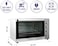 Super General 100 Liter Stainless Steel Electric Oven, Rotisserie-Grill, Convection-Oven, Thermostat, Timer, SGEO-101-TRC, Black/Silver, 76 X 50 X 47 cm, 1 Year Warranty