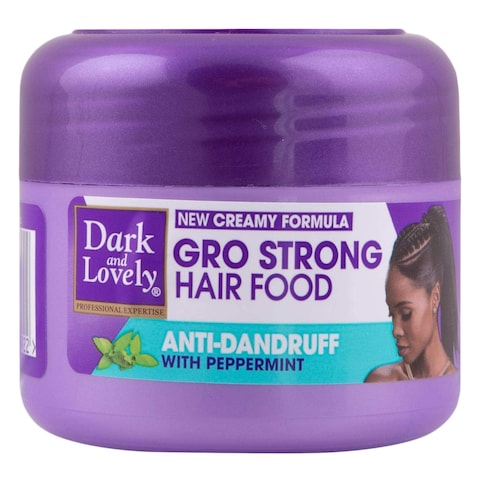 Dark And Lovely Gro Strong Peppermint Anti-Dandruff Hair Food 125ml