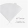 Sue&rsquo;s choice: Coffee Filters, 40 Count 1-4 Cups Cone Paper Filters Disposable Coffee Filters Paper, Compatible with V60 Filter 01 Pour Over Coffee Dripper ( White/Size 01)