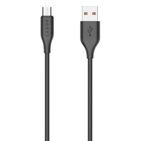 لازور فلوكس كابل مايكرو  USB بطول 1 متر - أسود
