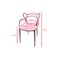 Jilphar Classical Fiber Plastic Molded Dining Chair JP1325B Pink