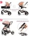Belecoo K6-3 In 1 Pram - Khaki