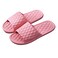 SKY TOUCH Bathroom Slippers Anti slip Unisex, Shower Slippers Indoor Slippers Soft Light Weight Flat Sandals Slippers for Indoor Outdoor Size 36 37 Pink, Medium Narrow