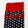 Anemoss Mens Cotton 3-Pair Pack Patterned Socks,  Ankle High Dress and Casual Socks For Men, Cool Crew Bulk Socks, 8-12 Size