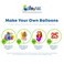 Balloonee Jumbo Disposable Helium Party Kit