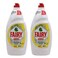 Fairy Plus Dishwashing Liquid Lemon 2 x 800 ml