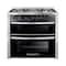 Premium Double Chef Stainless Steel Gas Cooker - 5 Burners - 90 Cm - 6090SS-1GC-511-IDSP-DV