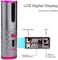 Generic Super Power Multifunction Cordless Auto Curler, Portable Hair Curling Irons With Built-In Rechargeable Battery, 6 Kinds Of Temperature Control For Home Office