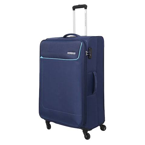American Tourister Jamaica Spinner Luggage Soft Trolley Navy 69cm
