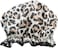 The Vintage Cosmetic Company, Shower Cap, Double Layer, Polyester Satin Top, Waterproof Peva Lining, Use W/Conditioning Treatments &amp; Applying Make-Up, One Size Fits All, Leopard Print
