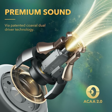 Soundcore Anker Liberty 3 Pro Noise Cancelling Earbuds, True Wireless Earbuds With Acaa 2.0, Hearid Anc Bluetooth Earphones, Fusion Comfort, Hi-Res Audio Wireless, 6 Mics For Calls, 32H Playtime