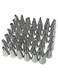 Generic 48-Piece Cake Decorating Turntable Set Silver