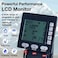 YALLA HomeGym Ski Air Rowing Exercise Machine, Skierg Machine with Display Monitor