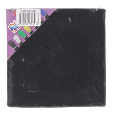 Canvas Black 6&quot;