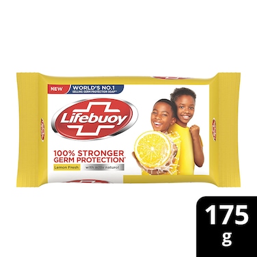 LIFEBUOY SOAP LEMON FLOWRAP 175G