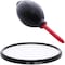 Coopic 55mm Uv Lens Protective Filter With Ck06 (6 In 1) Camera Lens Cleaning Kit For All DSLR Cameras