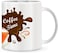 Giftex 11Oz White Mug, Coffee Time