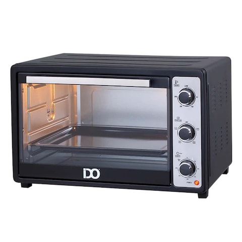 IDO Electric Toaster Oven With Grill 45 Liter 1800 Watt - Black - TO45SG-BK