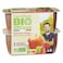 Carrefour Bio Strawberry And Apple Fruit Puree 100g x Pack of 4