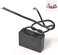ABBASALI High Quality Wired Rectangle Shaped Fan Capacitor 450 VAC   Black (WIRED 4MFD (4µF)