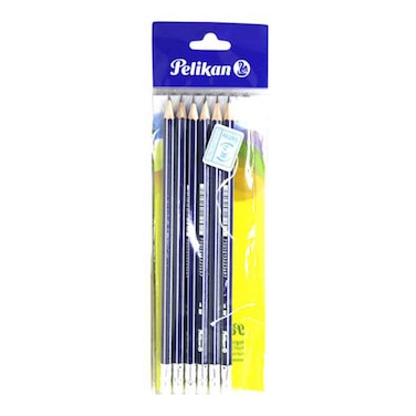 Pelikan 6 Hb Pencils With Eraser