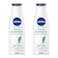 NIVEA Body Lotion Moisturizer for Normal to Dry Skin 48h Moisture Care Soothing Aloe Vera Hydration 250ml Pack of 2