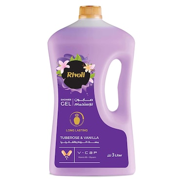 ريفولي صابون للاستحمام - مسك الروم والفانيليا - 3 لتر