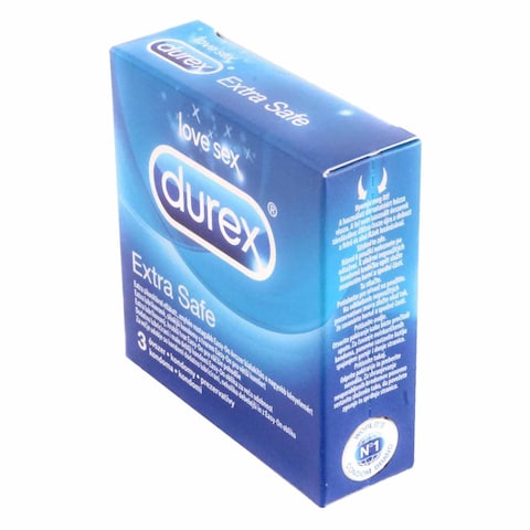 Durex Extra Safe Condoms 3 Pieces