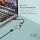 Promate USB-C Hub, 4-in-1 Type-C Sync/Charge Adapter with USB-A Adapter, 5Gbps USB 3.0 Port, 480Mbps USB 2.0 Ports and Compact Aluminum Design for MacBook Pro, Samsung Chromebook Plus, LiteHub-4 Grey