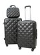 Morano 4-Piece Luggage Trolley Bag Set - Dark Grey