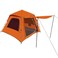 Portable Camping Tent Automatic Hydraulic Shade Tent Four-season Tent Orange