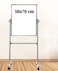 White Board With Stand Magnetic White Board for Household, Schools, and Office,50x70cm