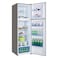 TCL Double Door Top Mount Refrigerator P370TMN Inox 370L